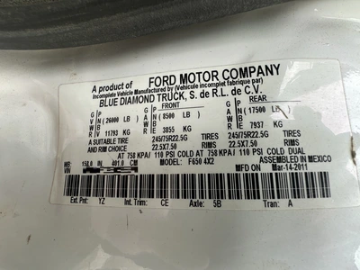 Used 2011 FORD F650 Pickup Trucks Louisiana US | Proxy Equipment #1509658