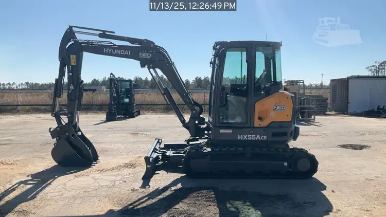 Used 2025 HYUNDAI HX55 Crawler Excavators Georgia US | National Equipment Dealers #1422226