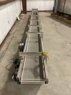Powered Belt Conveyor 214” x 13” x 9”, 12” Belt Width