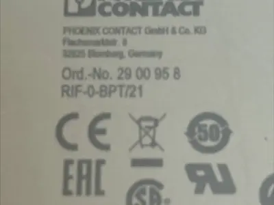 New | in-Stock Phoenix Contact Relay Module 24VDC SPDT DIN Rail 2903370 Relays & Switches Michigan US | Maverick Industrial Sales #1402181