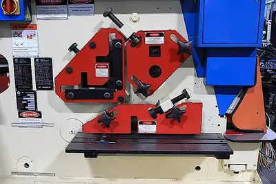 MUBEA MODEL HIW750/510 HYDRAULIC IRONWORKER