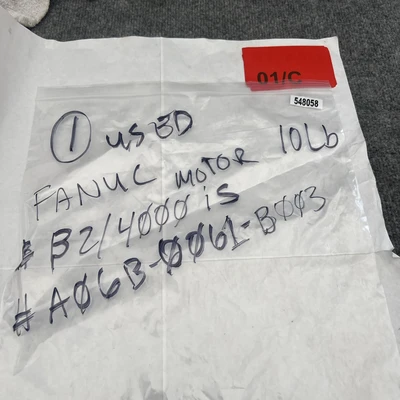 Used FANUC A06B-0061-B003 Servo Motors California US | Davliegogo LLC #1705778