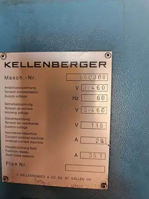 USED KELLENBERGER KEL-VARIA RS 225/1000