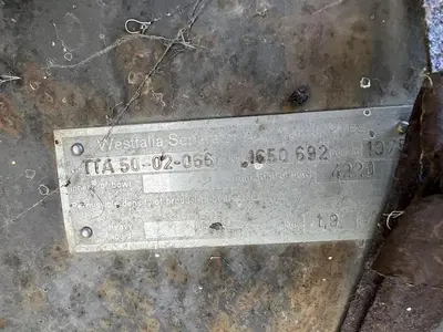 USED 1975 WESTFALIA TTA50-02-066