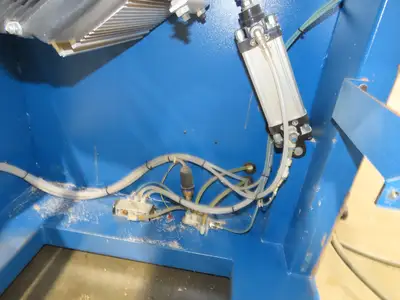 Omga T521ST 18-20" Wood Cut Off Saw 6 Hp Upcut Pneumatic Control 230/460V 3Ph