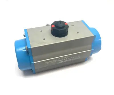 USED TACWELL DOUBLE ACTING SPRING-RETURNED PNEUMATIC ACTUATOR