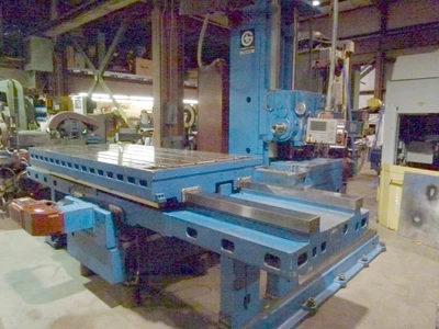 Used 1983 GIDDINGS & LEWIS FRASER 80DP5 Horizontal Table Type Boring Mills Pennsylvania US | Hadanich Machine #1439208