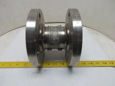 Technocheck 2.5" EHF 36 36 B NS 025 2-1/2" Stainless Steel Dual Disk Check Valve