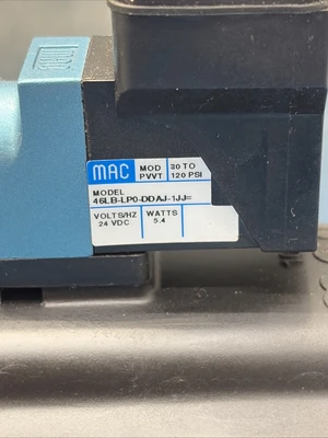 NEW MAC VALVES PV06B-A0A-46L-DDAJ-1JJ