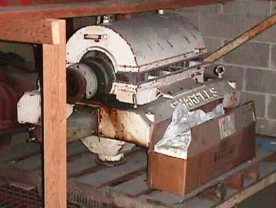 Sharples P1000 Super-D-Canter centrifuge, 316 SS.