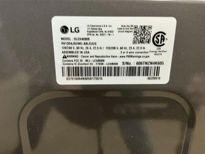 Used LG DLEX4080B Residential Appliances Michigan US | Miedema Asset Management Group #1577976