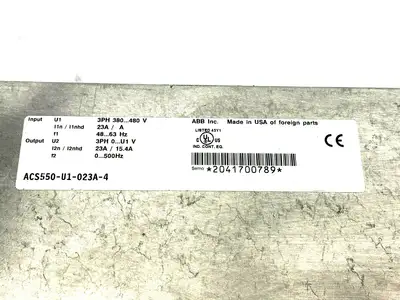 USED ABB AC DRIVE