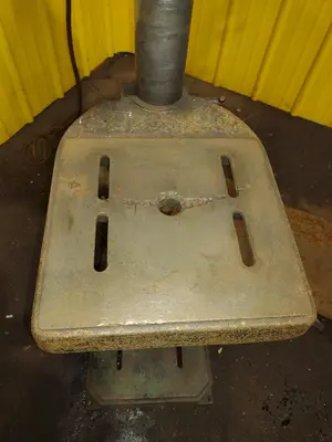 15" POWERMATIC MODEL #1150 SINGLE SPINDLE POWER DRILL PRESS: YOBRO #24294