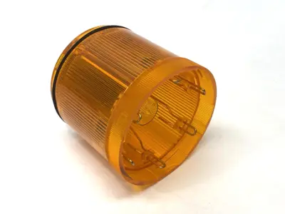Used WERMA Yellow Permanent Light Element 70mm Diameter 12-230VAC/DC YE Light Source Equipment Michigan US | Maverick Industrial Sales #1402347