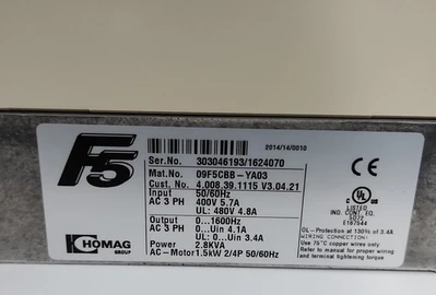USED HOMAG Group 09F5CBB-YA03