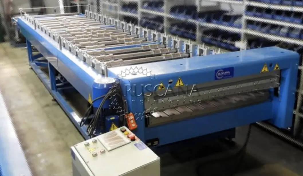 Decking Roll Forming Machine in Moscow, Russia