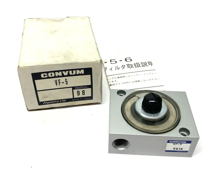 Used MYOTOKU CONVUM VACUUM FILTER Filters Michigan US | Maverick Industrial Sales #1090733
