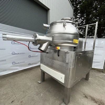 250L Calmic Euro-Vent S/S JKTD High Shear Mixer Granulator