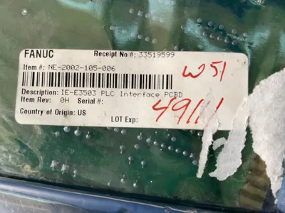 New | in-Stock FANUC NE2002105002 I/O Boards & Replacement Parts Ohio US | HGR 24 #1084966