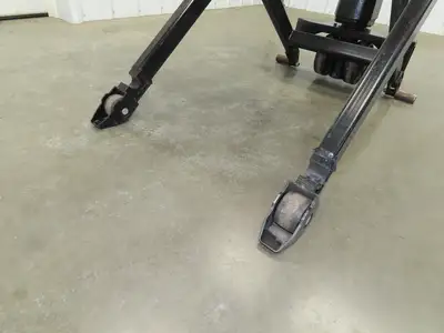 Interthor MSL2745 Manual Pallet Lifter 2200lb Jack 45" Long 32" Lift Height