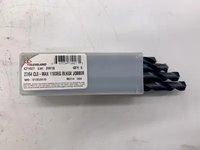 USED CLEVELAND 27/64" 118DEG