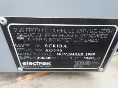 USED 1999 ELECTROX SCRIBA