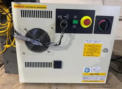 Used FANUC CR-7IA WITH R30IB CONTROL, CABLES & TEACH Load/Unload Systems | Harbor Machinery Inc. #1283416