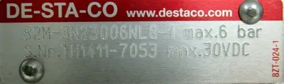 NEW DESTACO 82M-3N23006NL8-1 POWER CLAMP 82M3N23006NL81