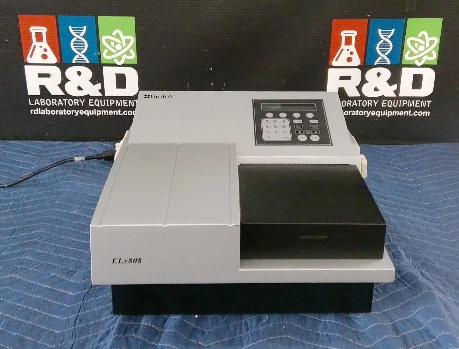 BioTek ELx808ui Absorbance 98 well Microplate Reader FULLY TESTED