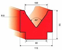 FAB SUPPLY _UNKNOWN_ Press Brake Tooling | Punch Press and Shear (7)
