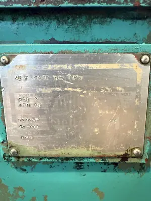 5,000 PSI HYDRAULIC PUMP UNIT W/ RELIANCE MOTOR. STOCK # 1003425.