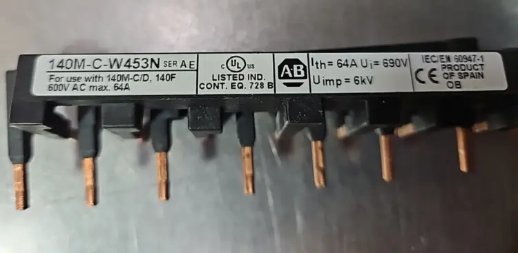 Used Allen Bradley _UNKNOWN_ Bus Bars & Plugs South Carolina US | Palmetto Automation #1520547