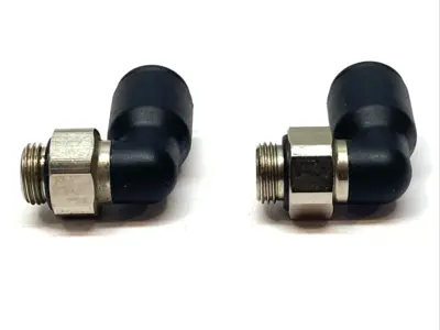 Used Legris Push-Fit Elbow Fitting 90 Degrees 8-5/16 LOT OF 2 Parts (Hydraulics and Pneumatics) Michigan US | Maverick Industrial Sales #1391282