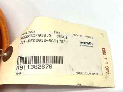 USED REXROTH R911382676, RKG0063/010,0
