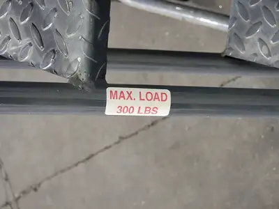 4 Step Mobile Warehouse Rolling Ladders