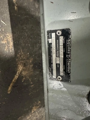 SQUARE D SIZE 0 COMBINATION MOTOR STARTER / D