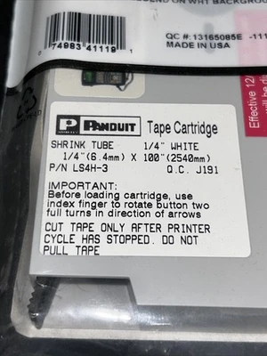 NEW Panduit LS4H-3