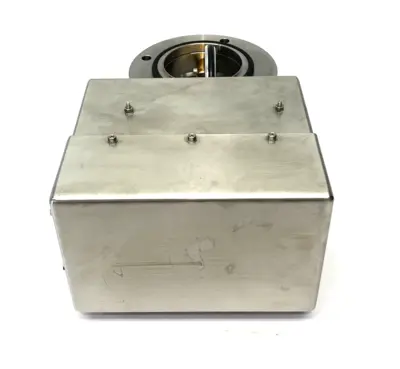Stainless Steel TIV Butterfly Valve, 68mm ID, 130mm OD, RS232 9-pin Connection