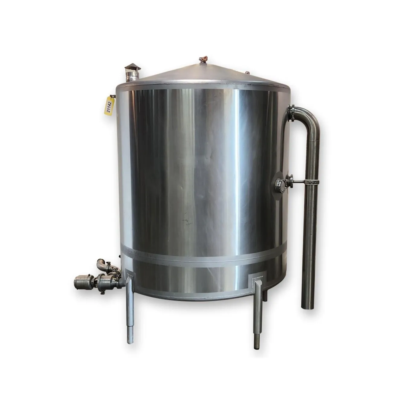 Used 475 Gallon Stainless Steel Liquid Holding Tank