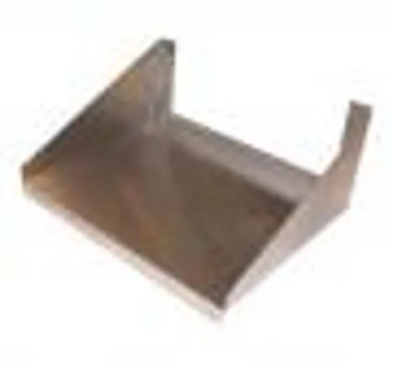 Wall Mount Microwave Shelving - stainless steel 24" x 18"