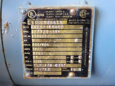 USED AMETEK EN757F72XL
