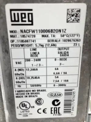 USED WEG CFW-11
