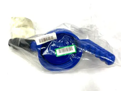 NEW OILSAFE WIDE STUMPY SPOUT LID, BLUE