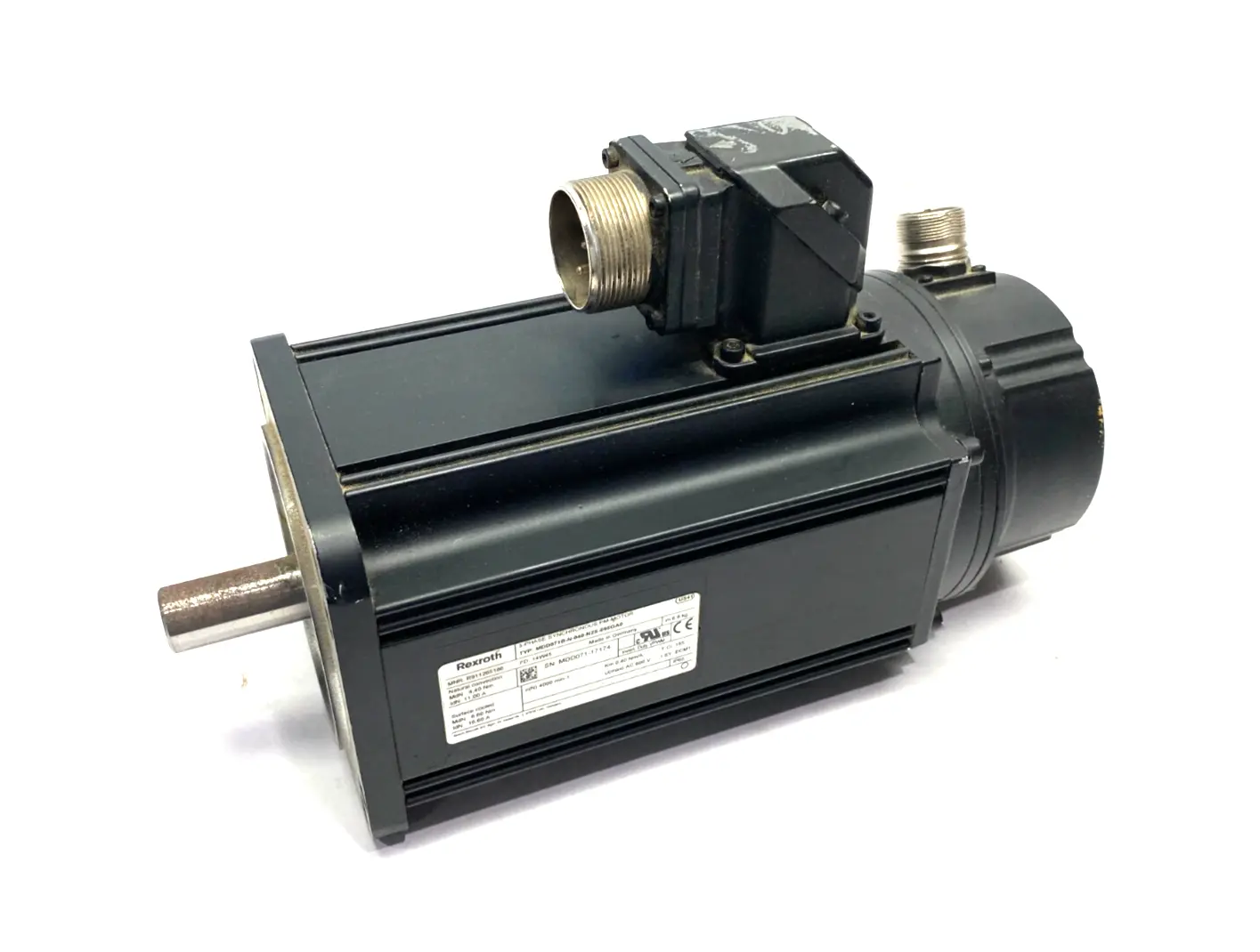 USED REXROTH INDRAMAT SERVO MOTOR 3-PHASE