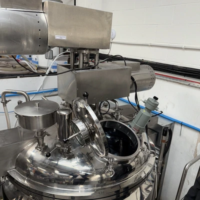 1,000L S.K. Pharma Contra-Rotational JKTD Reactor – S/S