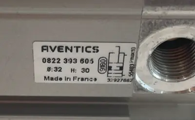 NEW BOSCH AVENTICS 0822 393 605 PNEUMATIC CYLINDER 0822393605