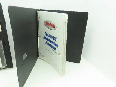 Visi-Trak 38413-01 Rev B AMLCD Screen HMI Interface w/ Training Manuals