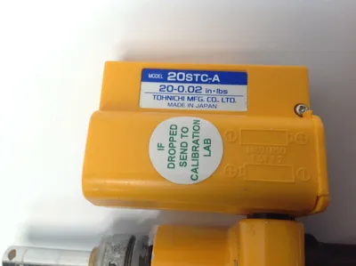 USED TOHNICHI DIGITAL TORQUE SCREWDRIVER, 20-0.02 IN/LBS
