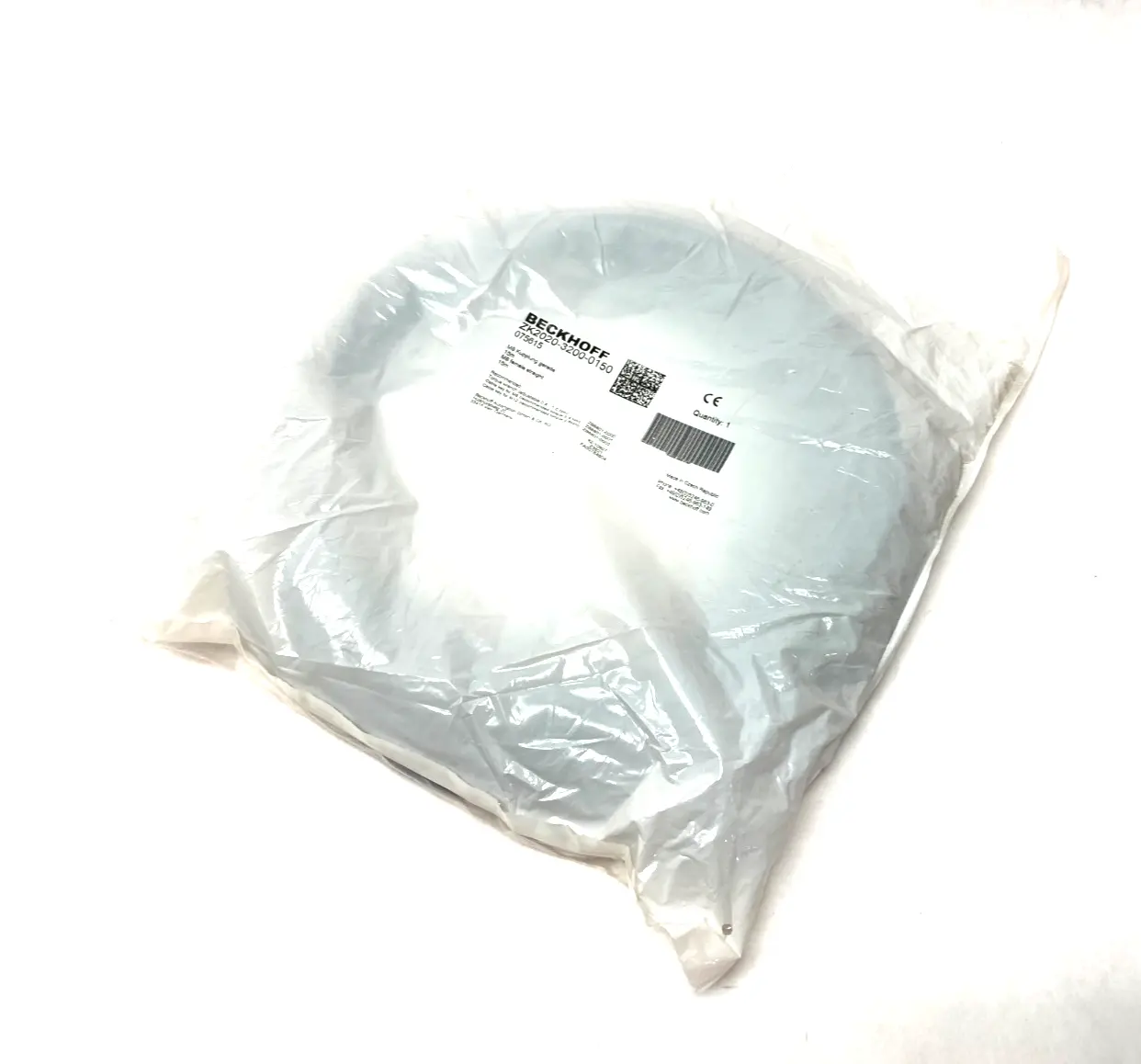 NEW BECKHOFF SINGLE ENDED POWER CABLE M8 STRAIGHT 4-PIN 15M