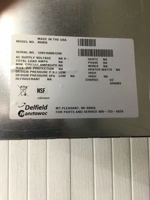 167-0164 Delfield N8056 Four Pan Drop-in Ice-Cooled Food Well